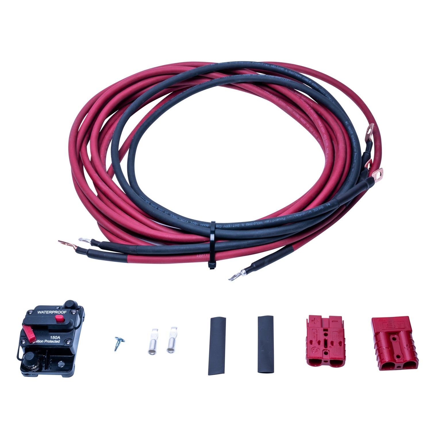 Thor's Lightning Air Compressor - 12V Quick Disconnect Kit 4 Gauge Wire Thor's Lightning Air Compressor - 12V Quick Disconnect Kit 4 Gauge Wire